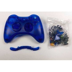 Xbox 360 Custom Controller Shells - Clear Blue